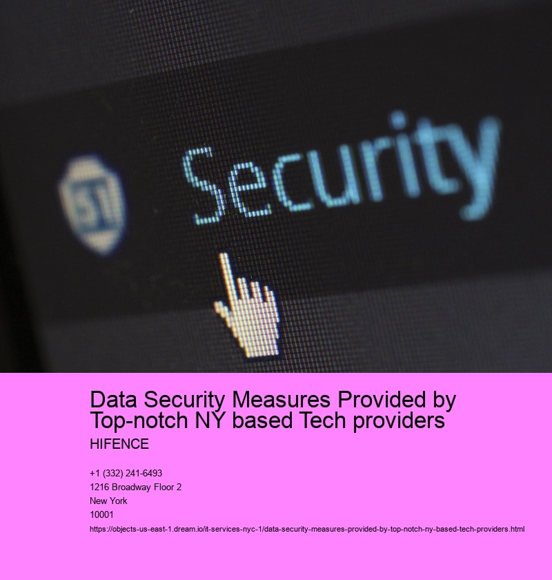 Data Security Measures Provided by Top-notch NY based Tech providers   