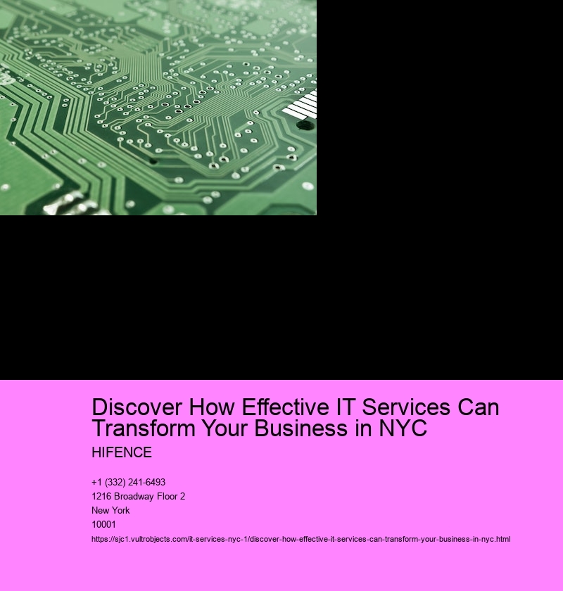 Discover How Effective IT Services Can Transform Your Business in NYC