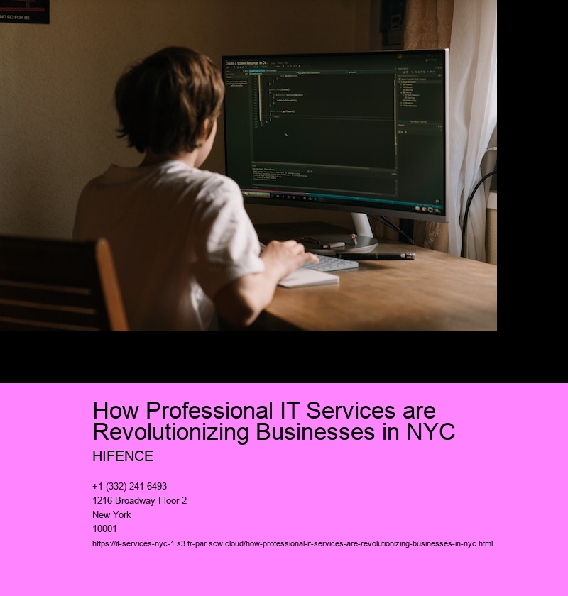 How Professional IT Services are Revolutionizing Businesses in NYC 
